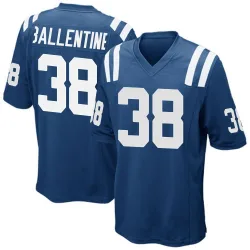 Men's Corey Ballentine Indianapolis Colts No.38 Game Team Color Jersey - Royal Blue