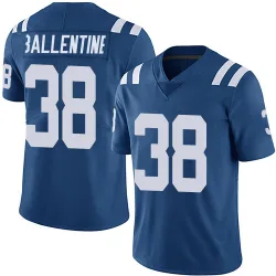 Men's Corey Ballentine Indianapolis Colts No.38 Limited Team Color Vapor Untouchable Jersey - Royal