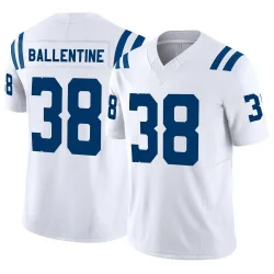 Men's Corey Ballentine Indianapolis Colts No.38 Limited Vapor F.U.S.E. Jersey - White