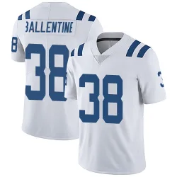 Men's Corey Ballentine Indianapolis Colts No.38 Limited Vapor Untouchable Jersey - White