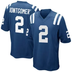 Men's D.J. Montgomery Indianapolis Colts No.2 Game Team Color Jersey - Royal Blue