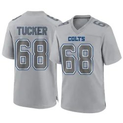 Men's Dalton Tucker Indianapolis Colts No.68 Game Atmosphere Fashion Jersey - Gray