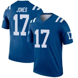 Men's Daniel Jones Indianapolis Colts No.17 Legend Jersey - Royal