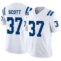Men's Daniel Scott Indianapolis Colts No.37 Limited Vapor F.U.S.E. Jersey - White