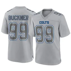 Men's DeForest Buckner Indianapolis Colts No.99 Game Atmosphere Fashion Jersey - Gray
