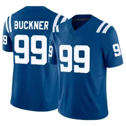 Men's DeForest Buckner Indianapolis Colts No.99 Limited Vapor F.U.S.E. Jersey - Royal