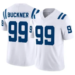 Men's DeForest Buckner Indianapolis Colts No.99 Limited Vapor F.U.S.E. Jersey - White