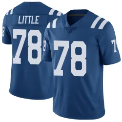 Men's Desmond Little Indianapolis Colts No.78 Limited Color Rush Vapor Untouchable Jersey - Royal
