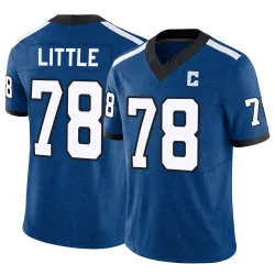 Men's Desmond Little Indianapolis Colts No.78 Limited Indiana Nights Alternate Vapor F.U.S.E. Jersey - Royal