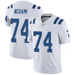 Men's Durell Nchami Indianapolis Colts No.74 Limited Vapor Untouchable Jersey - White