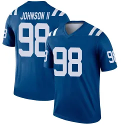 Men's Eric Johnson II Indianapolis Colts No.98 Legend Jersey - Royal