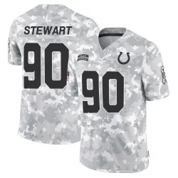Men's Grover Stewart Indianapolis Colts No.90 Limited 2024 Salute to Service Jersey - Arctic Camo
