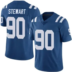 Men's Grover Stewart Indianapolis Colts No.90 Limited Team Color Vapor Untouchable Jersey - Royal