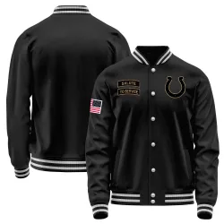 Men's Indianapolis Colts No. Salute to Service Sideline Performance Jacket - Black