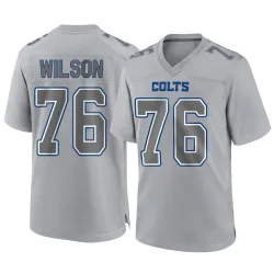 Men's Jack Wilson Indianapolis Colts No.76 Game Atmosphere Fashion Jersey - Gray