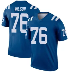Men's Jack Wilson Indianapolis Colts No.76 Legend Jersey - Royal