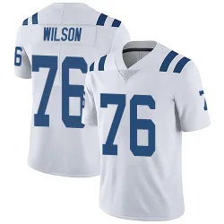 Men's Jack Wilson Indianapolis Colts No.76 Limited Vapor Untouchable Jersey - White