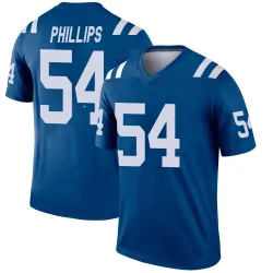 Men's Jacob Phillips Indianapolis Colts No.54 Legend Jersey - Royal