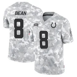 Men's Jason Bean Indianapolis Colts No.8 Limited 2024 Salute to Service Jersey - Arctic Camo