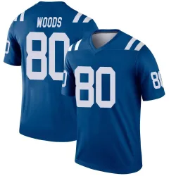 Men's Jelani Woods Indianapolis Colts No.80 Legend Jersey - Royal