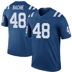 Men's Joe Bachie Indianapolis Colts No.48 Legend Color Rush Jersey - Royal