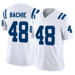 Men's Joe Bachie Indianapolis Colts No.48 Limited Vapor F.U.S.E. Jersey - White