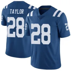 Men's Jonathan Taylor Indianapolis Colts No.28 Limited Color Rush Vapor Untouchable Jersey - Royal