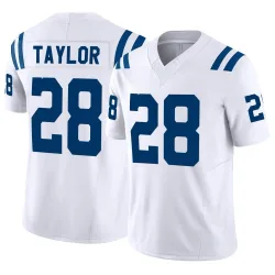 Men's Jonathan Taylor Indianapolis Colts No.28 Limited Vapor F.U.S.E. Jersey - White