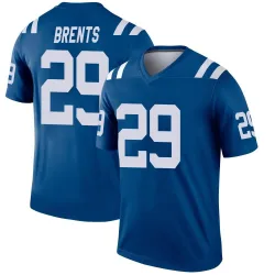 Men's JuJu Brents Indianapolis Colts No.29 Legend Jersey - Royal