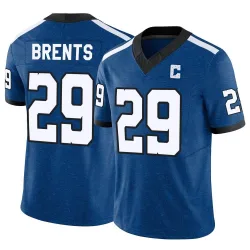 Men's JuJu Brents Indianapolis Colts No.29 Limited Indiana Nights Alternate Vapor F.U.S.E. Jersey - Royal