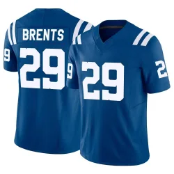 Men's JuJu Brents Indianapolis Colts No.29 Limited Vapor F.U.S.E. Jersey - Royal