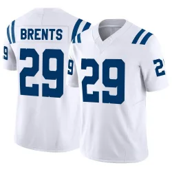 Men's JuJu Brents Indianapolis Colts No.29 Limited Vapor F.U.S.E. Jersey - White