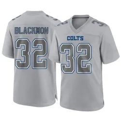 Men's Julian Blackmon Indianapolis Colts No.32 Game Atmosphere Fashion Jersey - Gray