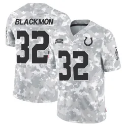 Men's Julian Blackmon Indianapolis Colts No.32 Limited 2024 Salute to Service Jersey - Arctic Camo