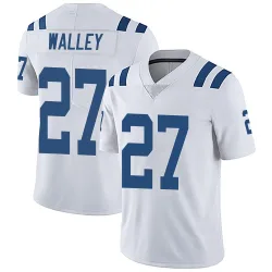 Men's Justin Walley Indianapolis Colts No.27 Limited Vapor Untouchable Jersey - White