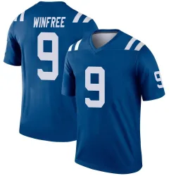 Men's Juwann Winfree Indianapolis Colts No.9 Legend Jersey - Royal