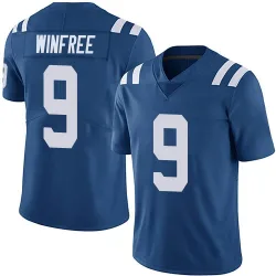 Men's Juwann Winfree Indianapolis Colts No.9 Limited Team Color Vapor Untouchable Jersey - Royal