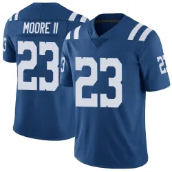 Men's Kenny Moore II Indianapolis Colts No.23 Limited Color Rush Vapor Untouchable Jersey - Royal