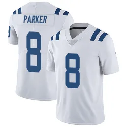 Men's Landon Parker Indianapolis Colts No.8 Limited Vapor Untouchable Jersey - White