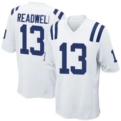 Men's Laquon Treadwell Indianapolis Colts No.13 Game Jersey - White