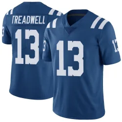 Men's Laquon Treadwell Indianapolis Colts No.13 Limited Color Rush Vapor Untouchable Jersey - Royal