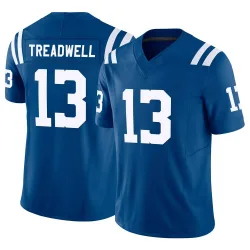 Men's Laquon Treadwell Indianapolis Colts No.13 Limited Vapor F.U.S.E. Jersey - Royal