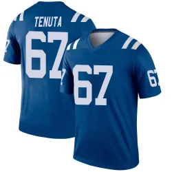 Men's Luke Tenuta Indianapolis Colts No.67 Legend Jersey - Royal
