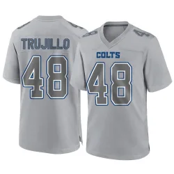 Men's Maddux Trujillo Indianapolis Colts No.48 Game Atmosphere Fashion Jersey - Gray