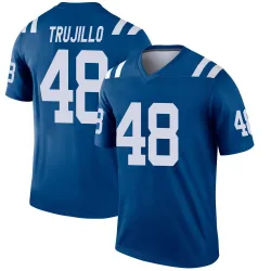 Men's Maddux Trujillo Indianapolis Colts No.48 Legend Jersey - Royal