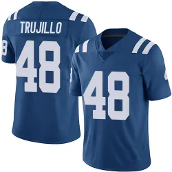 Men's Maddux Trujillo Indianapolis Colts No.48 Limited Team Color Vapor Untouchable Jersey - Royal