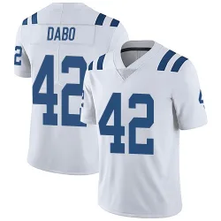 Men's Marcel Dabo Indianapolis Colts No.42 Limited Vapor Untouchable Jersey - White