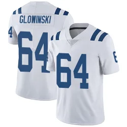 Men's Mark Glowinski Indianapolis Colts No.64 Limited Vapor Untouchable Jersey - White