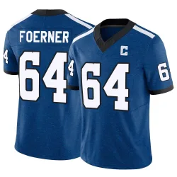 Men's Marshall Foerner Indianapolis Colts No.64 Limited Indiana Nights Alternate Vapor F.U.S.E. Jersey - Royal