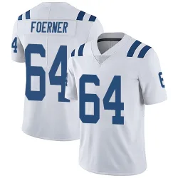 Men's Marshall Foerner Indianapolis Colts No.64 Limited Vapor Untouchable Jersey - White